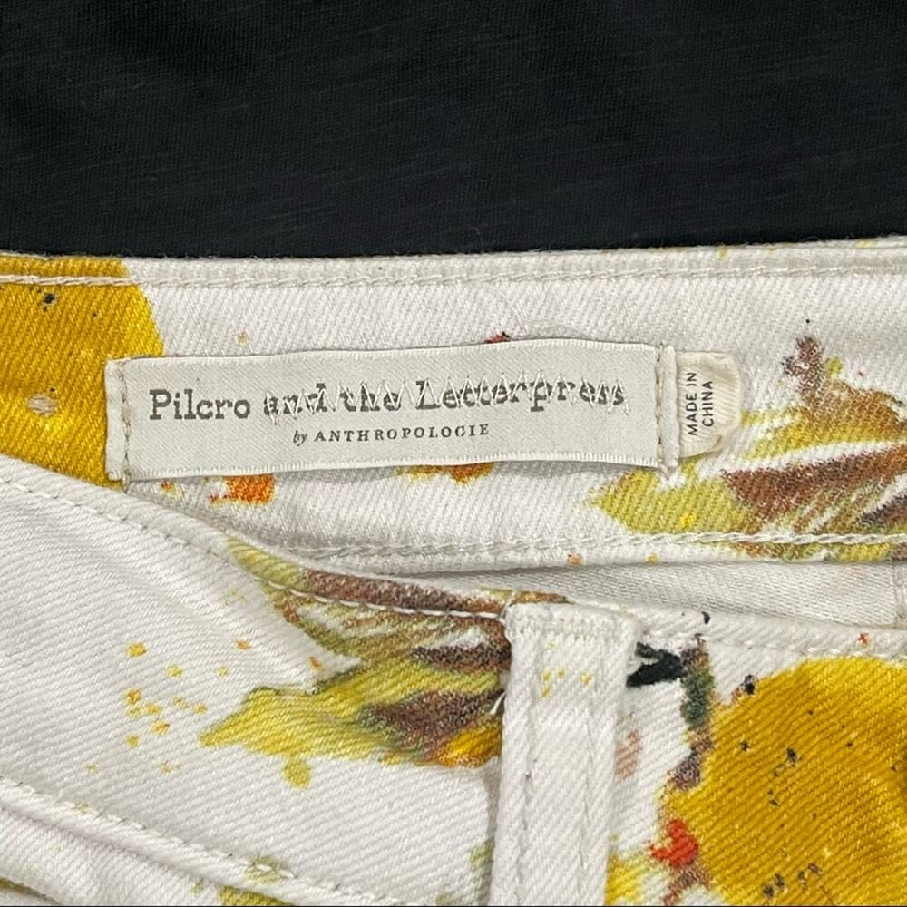 Anthropologie Pilcro Lemon High-Rise Cropped Bootcut Jean Size 26 - Picture 10 of 12